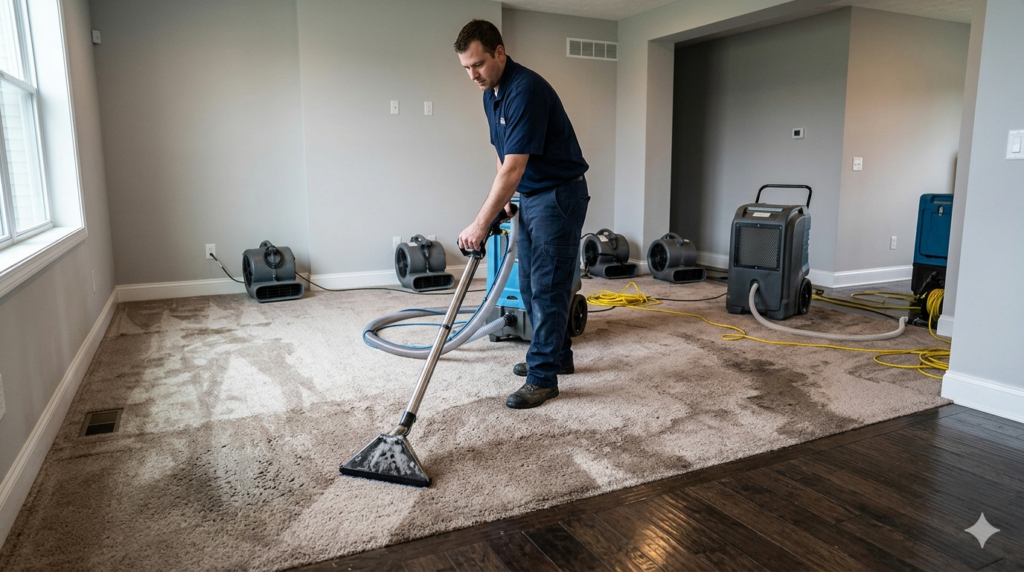 Carpet Water Damage Restoration service