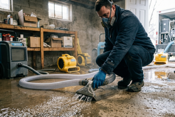 Flood Damage Cleanup in Cleveland, OH