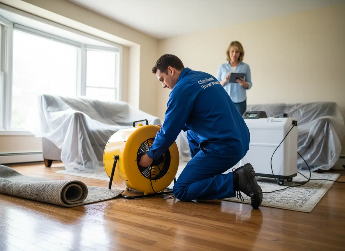24/7 Water damage restoration Support in Cleveland, OH
