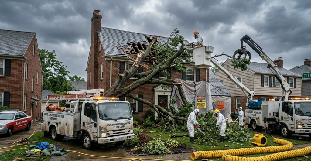 Emergency Storm Cleanup In Cleveland, OH