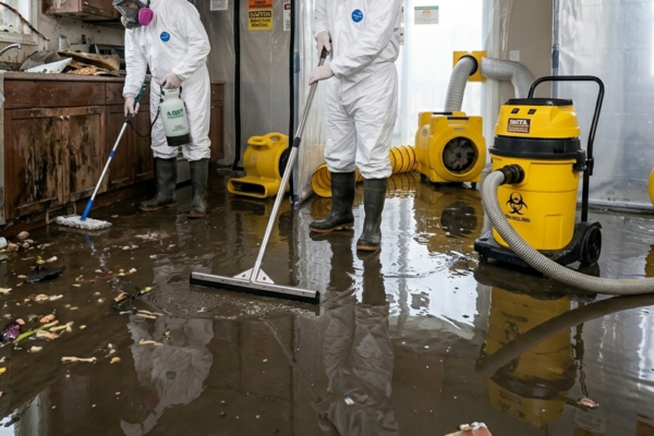 Sewage Backup Cleanup & Sanitation